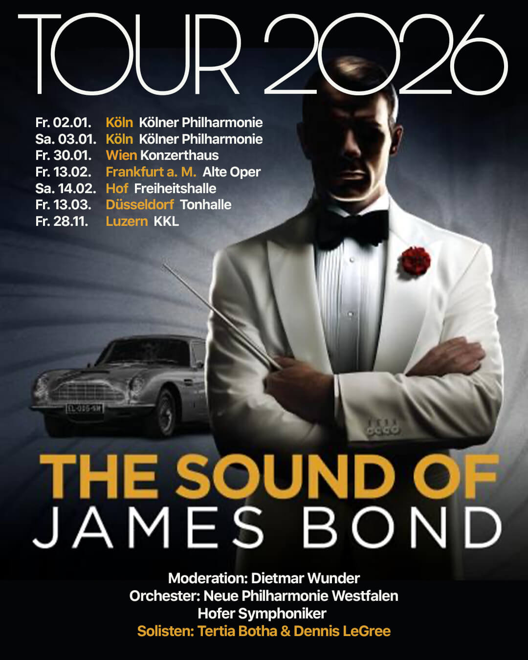 The Sound of James Bond - Konzerte 2026